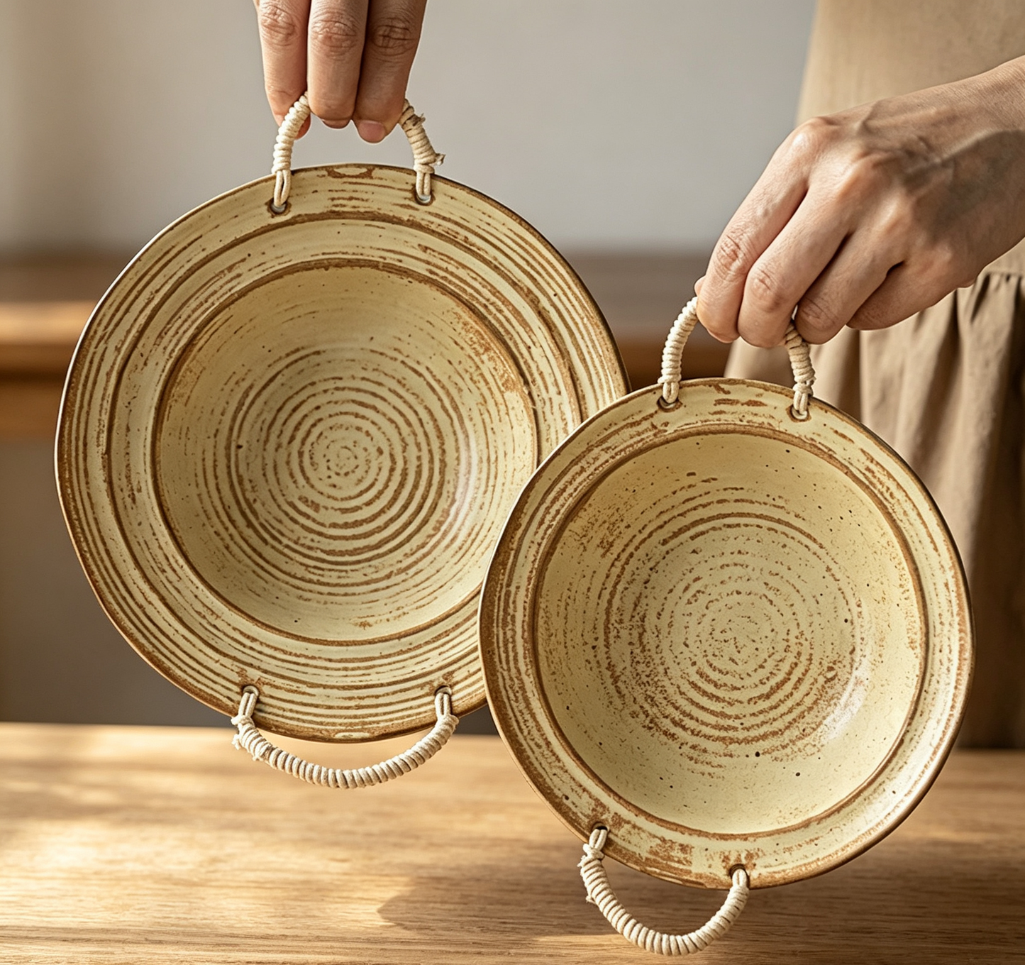Handmade Japanese Rustic Heat-resistant Bowl For Fruits & Daily Meals