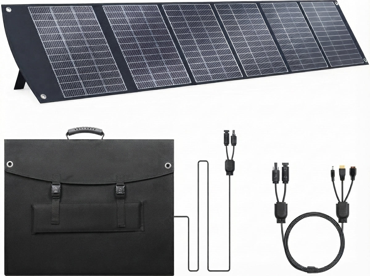 400W Portable Solar Panels CPC Material 3m 40V MC4 Cable & XT60 Anderson DC