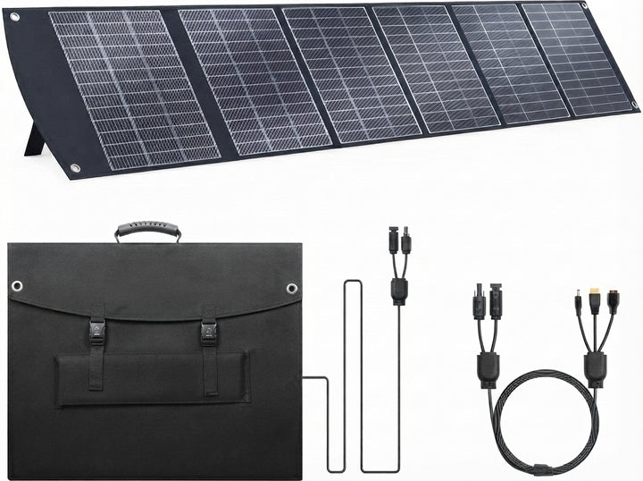 400W Portable Solar Panels CPC Material 3m 40V MC4 Cable & XT60 Anderson DC