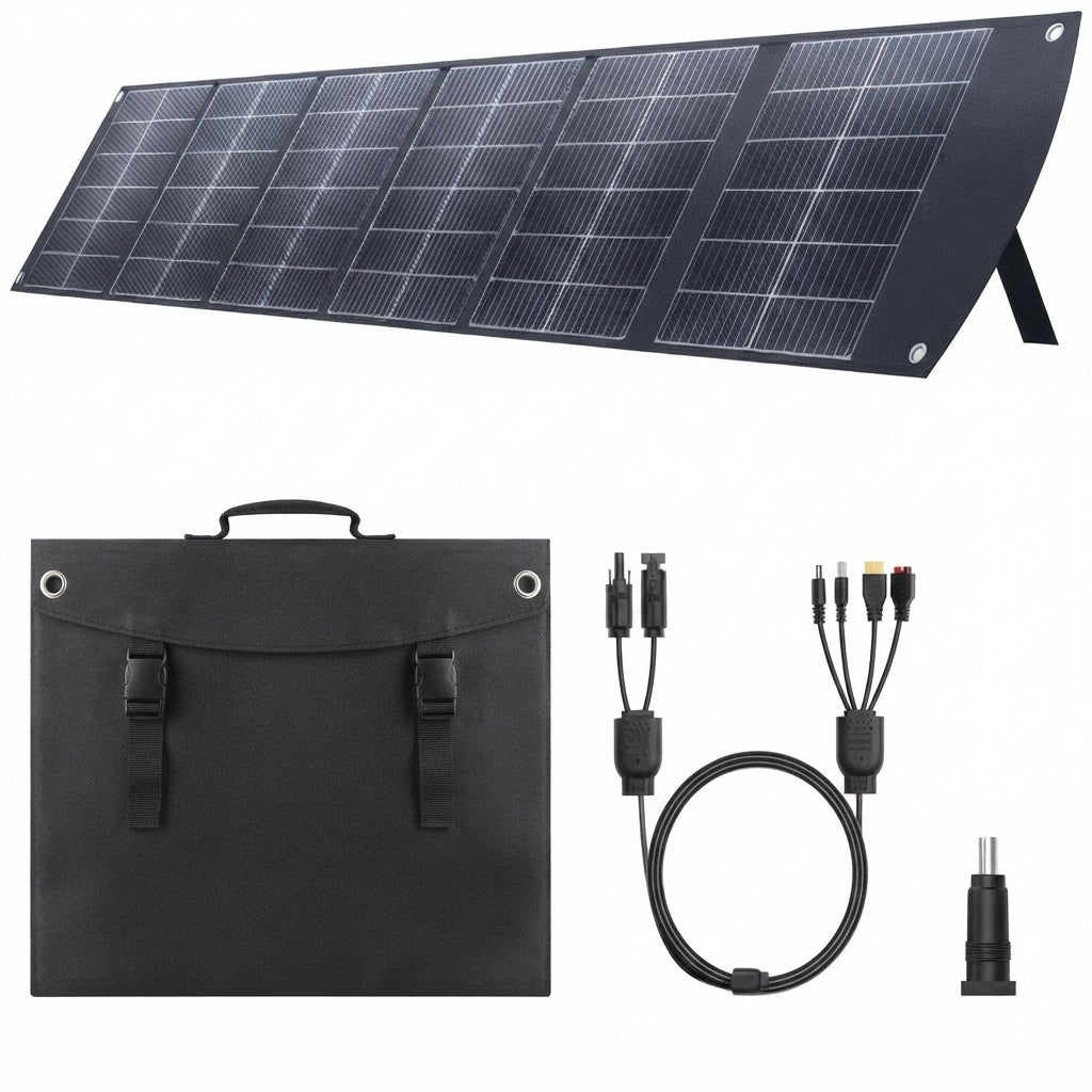 400W Portable Solar Panels CPC Material 3m 40V MC4 Cable & XT60 Anderson DC