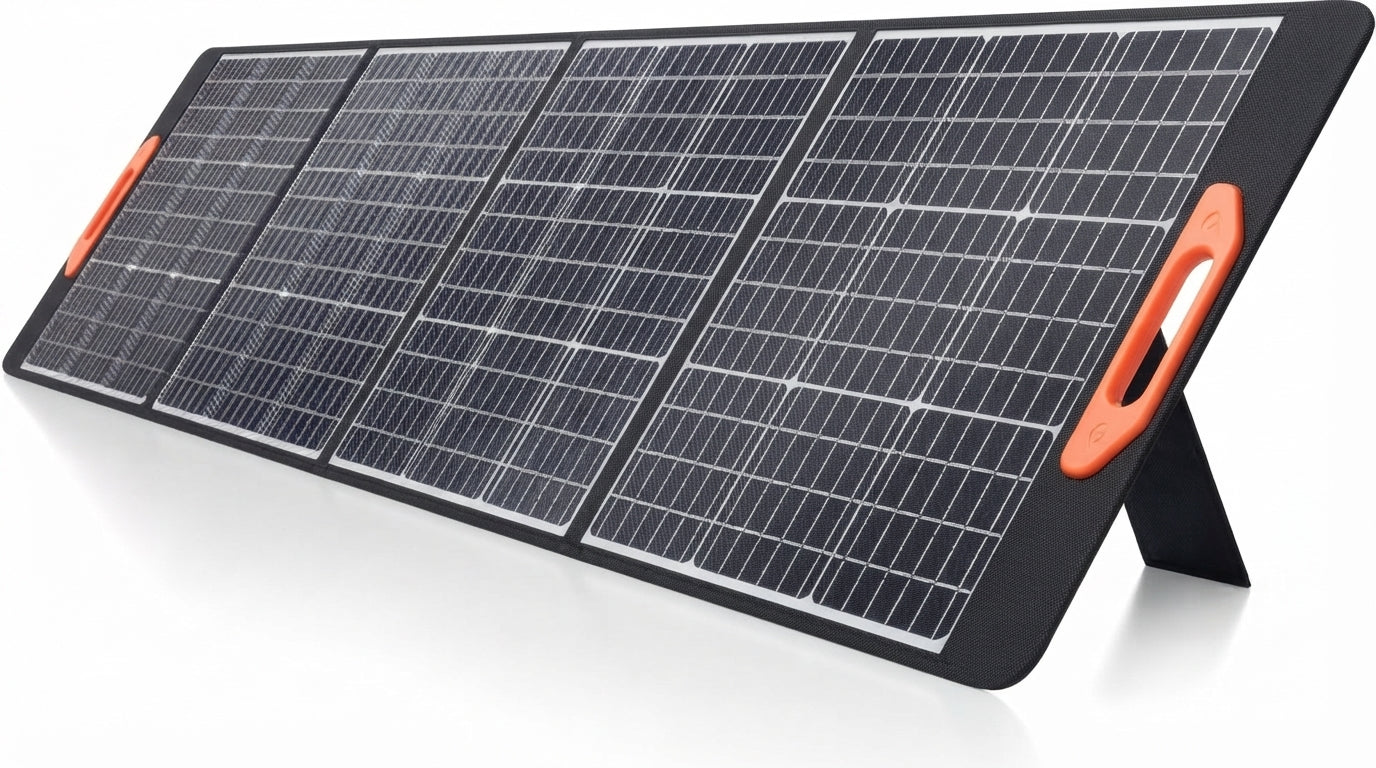 200W Portable Solar Panel for Power Station Generator, Ultra Light Flexible