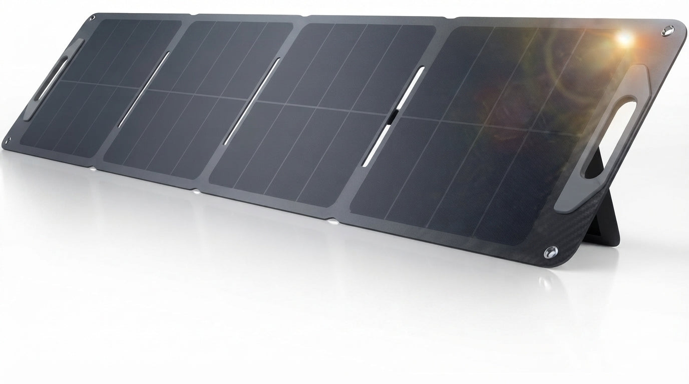 200W Portable Solar Panel for Power Station Generator, Ultra Light Flexible