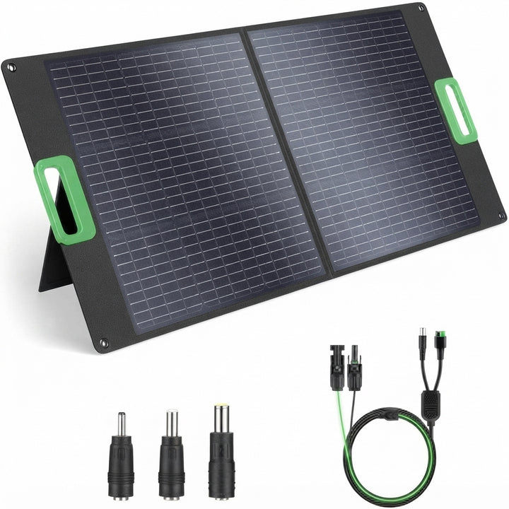 200W Portable Solar Panel for Power Station Generator, Ultra Light Flexible