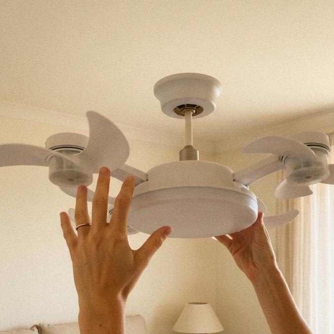 Modern Comfort Air Collection | Lightweight Foldable Fans, Stay Cool All Summer Long